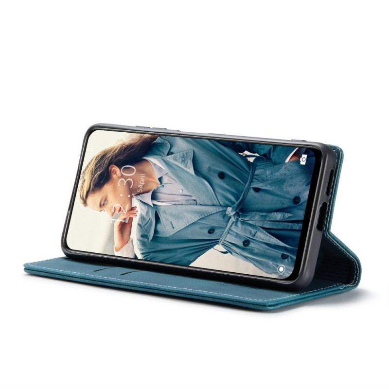 Capa De Celular Para Xiaomi Redmi Note 11 Pro Plus 5G Flip Caseme Couro Sintético