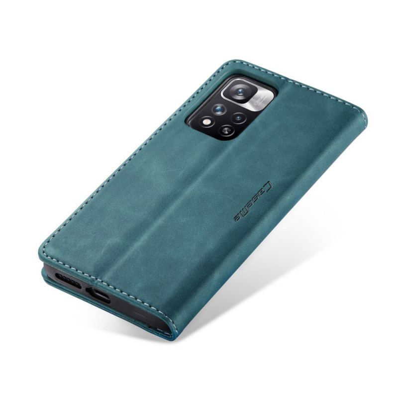 Capa De Celular Para Xiaomi Redmi Note 11 Pro Plus 5G Flip Caseme Couro Sintético