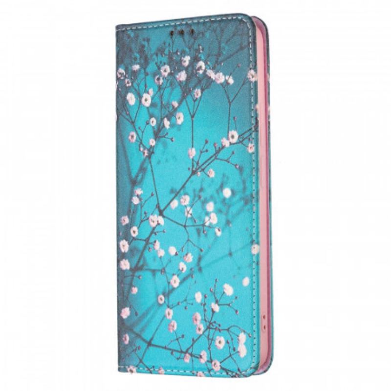 Capa De Celular Para Xiaomi Redmi Note 11 Pro Plus 5G Flip Ramos Floridos