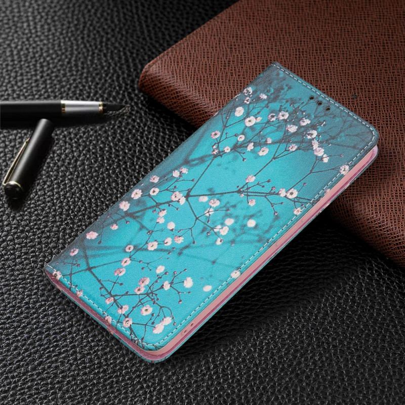 Capa De Celular Para Xiaomi Redmi Note 11 Pro Plus 5G Flip Ramos Floridos