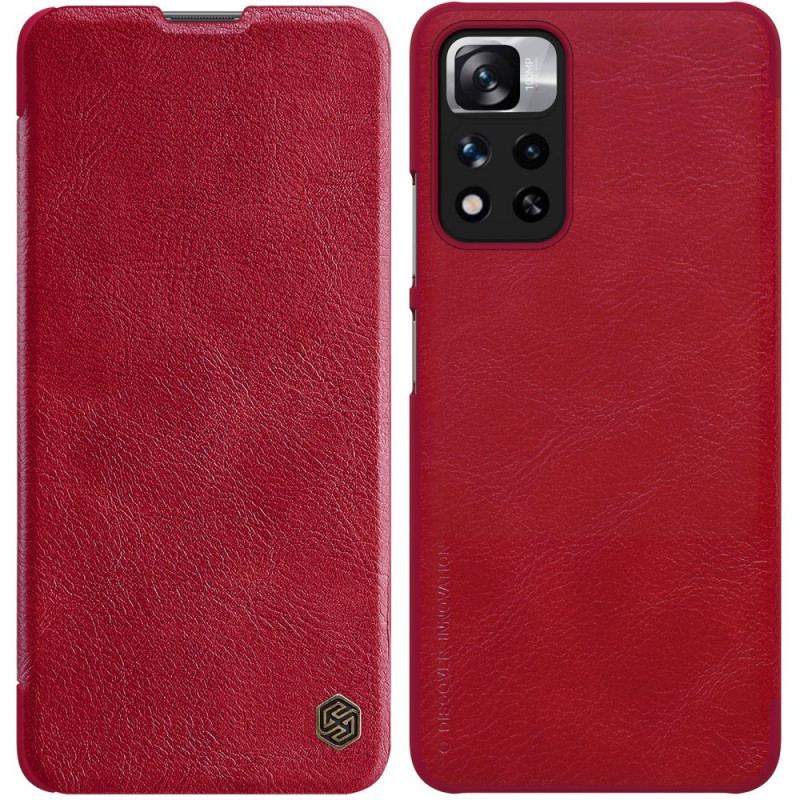 Capa De Celular Para Xiaomi Redmi Note 11 Pro Plus 5G Flip Série Nillkin Qin