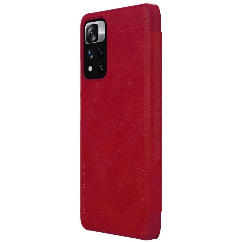 Capa De Celular Para Xiaomi Redmi Note 11 Pro Plus 5G Flip Série Nillkin Qin