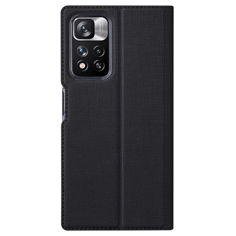 Capa De Celular Para Xiaomi Redmi Note 11 Pro Plus 5G Flip Série Vili Dmx