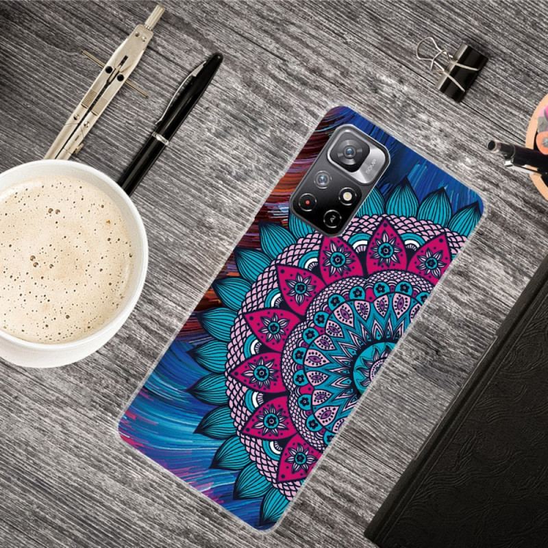 Capa De Celular Para Xiaomi Redmi Note 11 Pro Plus 5G Mandala De Silicone