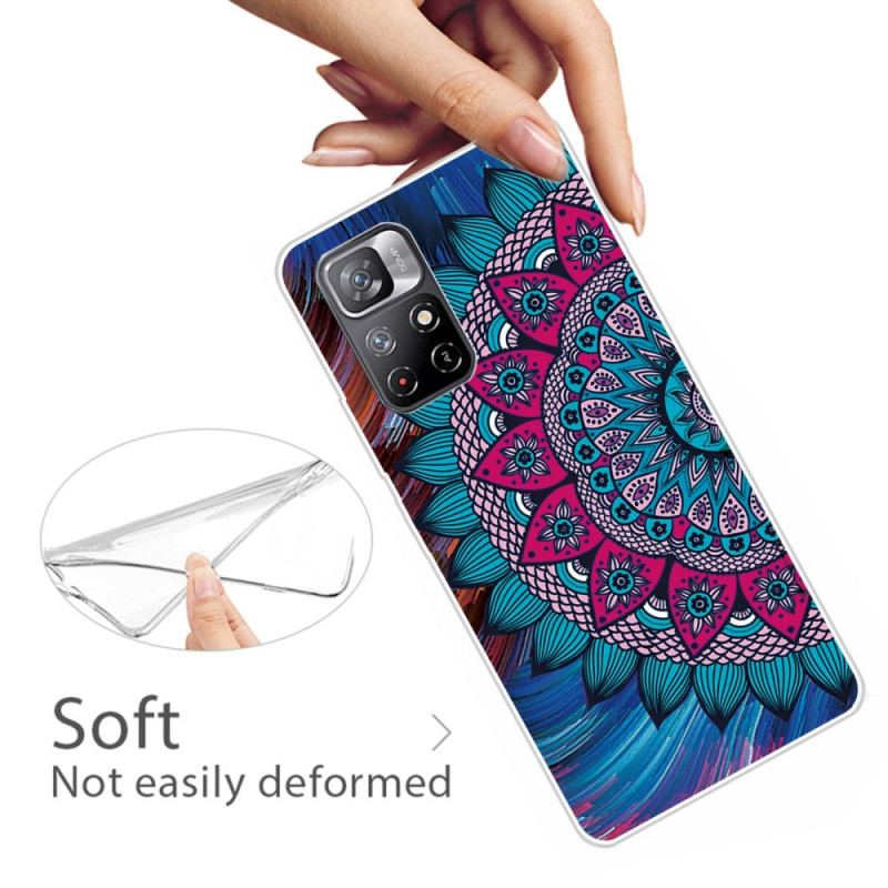 Capa De Celular Para Xiaomi Redmi Note 11 Pro Plus 5G Mandala De Silicone