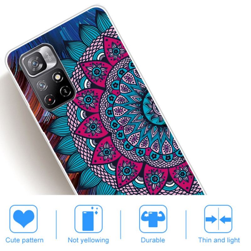 Capa De Celular Para Xiaomi Redmi Note 11 Pro Plus 5G Mandala De Silicone