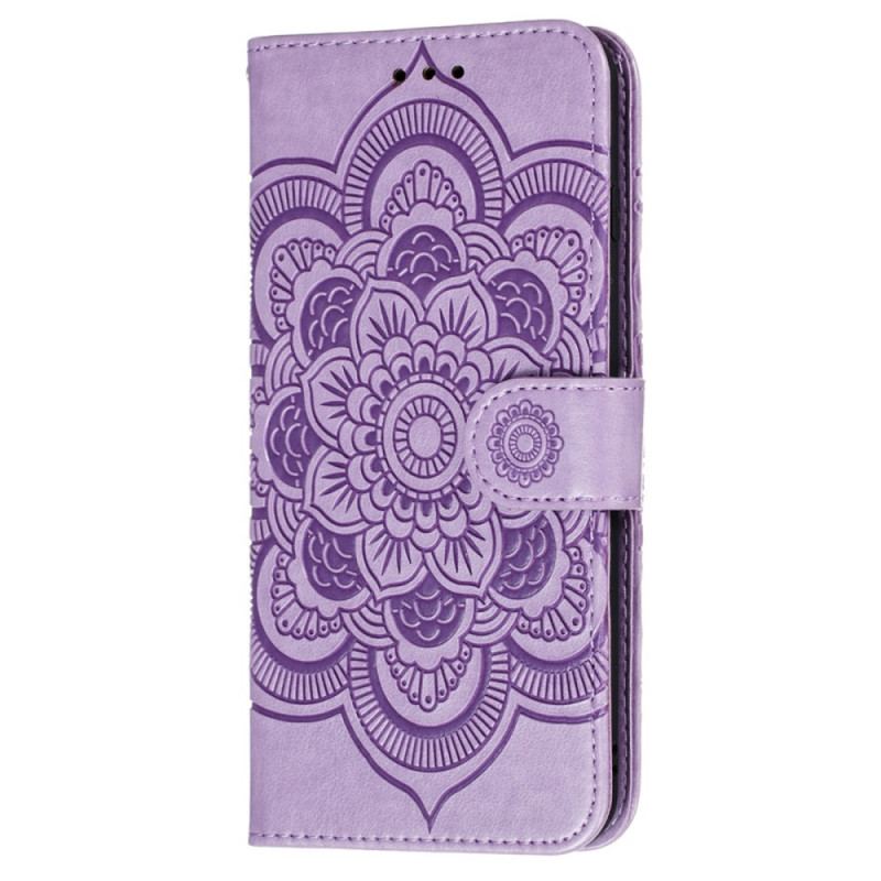 Capa De Couro Para Xiaomi Redmi Note 11 Pro Plus 5G Mandala Completa