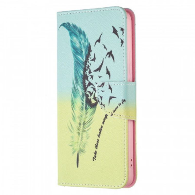 Capa Flip Para Xiaomi Redmi Note 11 Pro Plus 5G Aprender A Voar