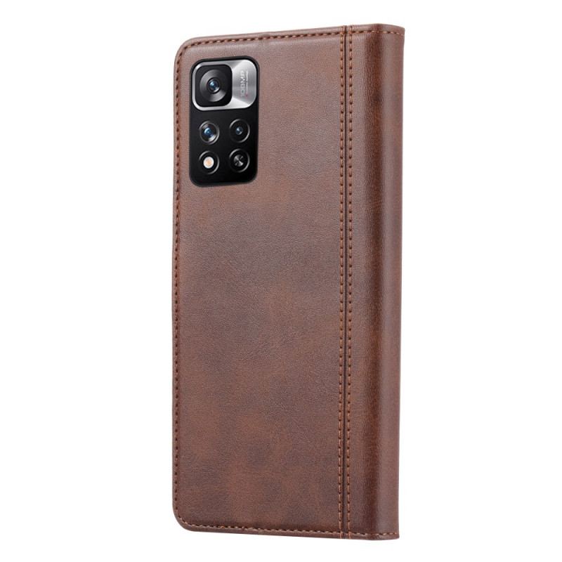 Capa Flip Para Xiaomi Redmi Note 11 Pro Plus 5G Com Alça