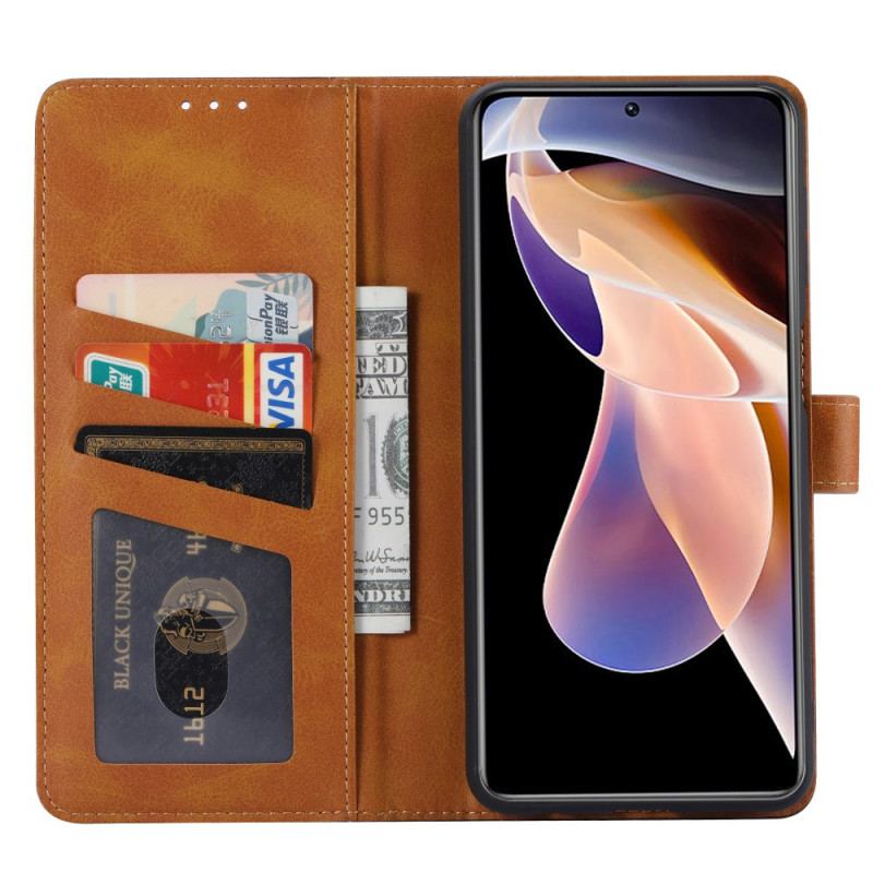 Capa Flip Para Xiaomi Redmi Note 11 Pro Plus 5G Com Alça