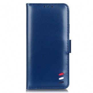 Capa Flip Para Xiaomi Redmi Note 11 Pro Plus 5G Efeito Couro Tricolor