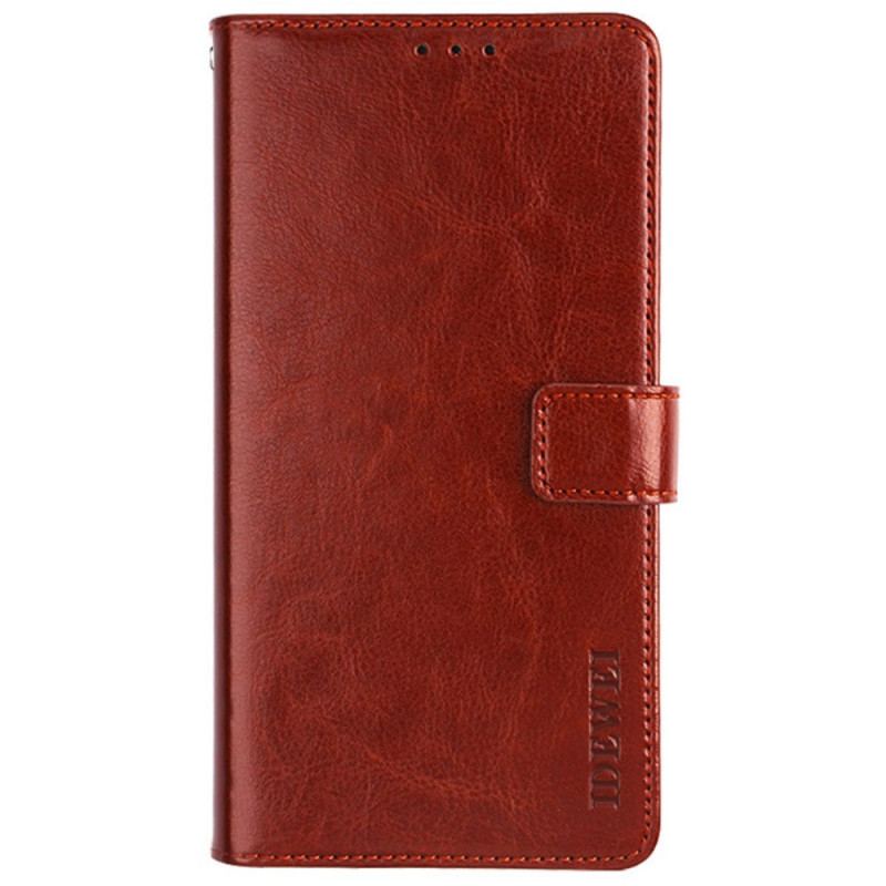 Capa Folio Para Xiaomi Redmi Note 11 Pro Plus 5G Imitação De Couro Idewei