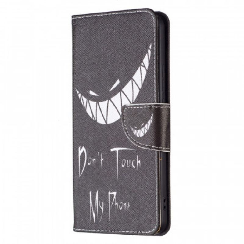 Capa Folio Para Xiaomi Redmi Note 11 Pro Plus 5G Telefone Do Diabo