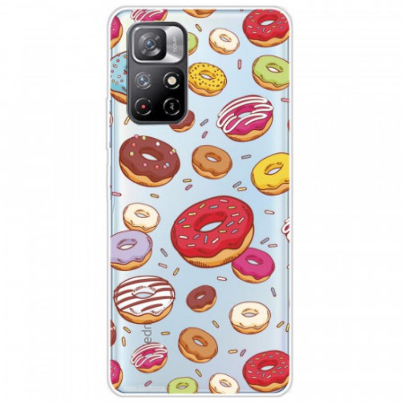 Capa Para Xiaomi Redmi Note 11 Pro Plus 5G Amo Rosquinhas