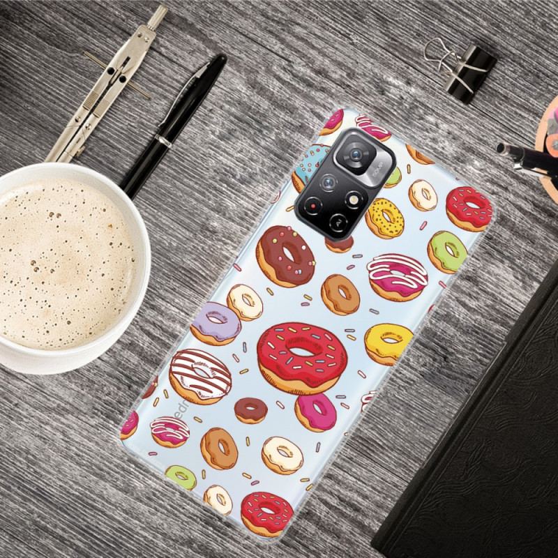 Capa Para Xiaomi Redmi Note 11 Pro Plus 5G Amo Rosquinhas