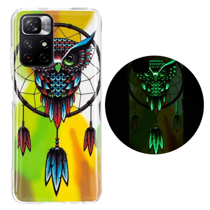 Capa Para Xiaomi Redmi Note 11 Pro Plus 5G Apanhador De Sonhos Fluorescente