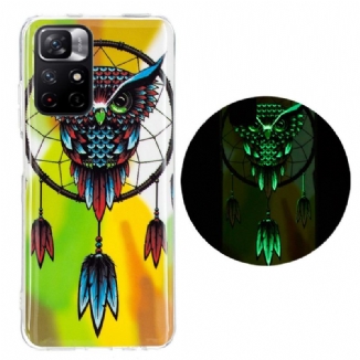 Capa Para Xiaomi Redmi Note 11 Pro Plus 5G Apanhador De Sonhos Fluorescente