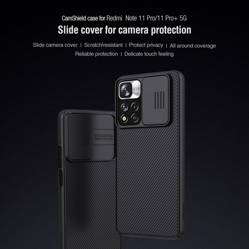 Capa Para Xiaomi Redmi Note 11 Pro Plus 5G Camshield Nillkin