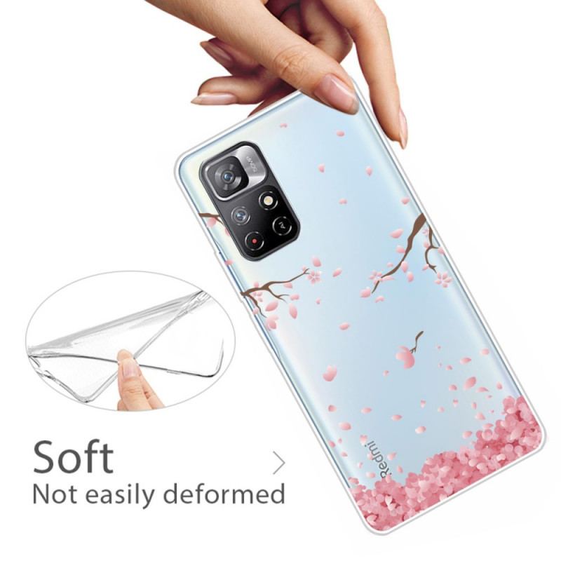 Capa Para Xiaomi Redmi Note 11 Pro Plus 5G Chuva De Flores