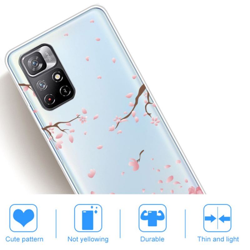 Capa Para Xiaomi Redmi Note 11 Pro Plus 5G Chuva De Flores