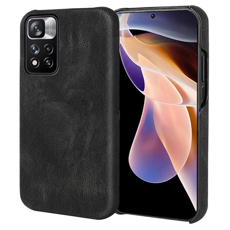 Capa Para Xiaomi Redmi Note 11 Pro Plus 5G Efeito Couro Designer