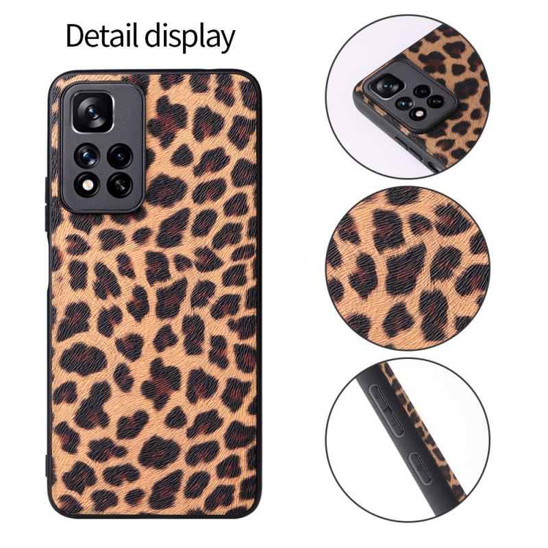 Capa Para Xiaomi Redmi Note 11 Pro Plus 5G Efeito Pele De Cobra