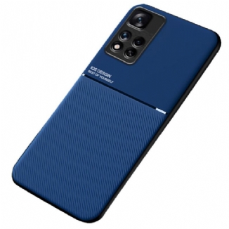 Capa Para Xiaomi Redmi Note 11 Pro Plus 5G Estilo De Couro Ultrafino