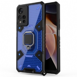 Capa Para Xiaomi Redmi Note 11 Pro Plus 5G Favo De Mel Com Anel