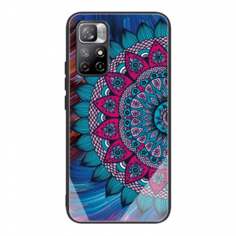 Capa Para Xiaomi Redmi Note 11 Pro Plus 5G Mandala Vidro Temperado