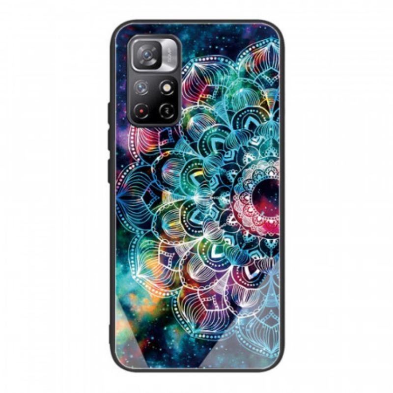 Capa Para Xiaomi Redmi Note 11 Pro Plus 5G Mandala Vidro Temperado