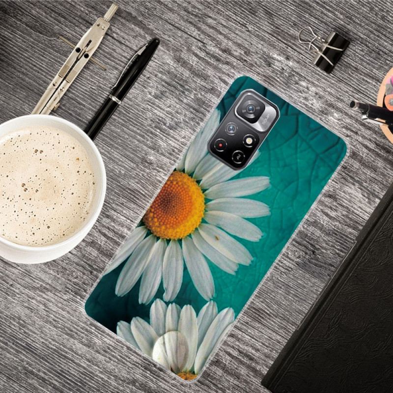 Capa Para Xiaomi Redmi Note 11 Pro Plus 5G Margarida De Silicone