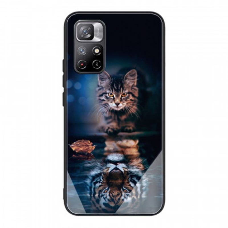 Capa Para Xiaomi Redmi Note 11 Pro Plus 5G Meu Vidro Temperado Tigre