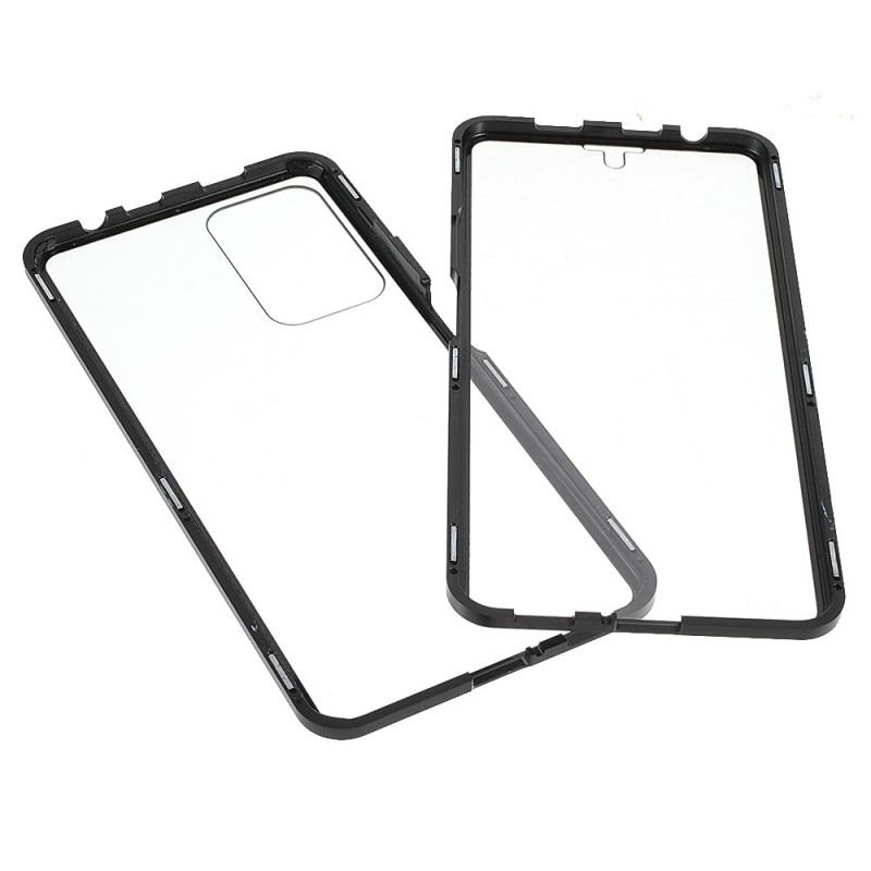 Capa Para Xiaomi Redmi Note 11 Pro Plus 5G Moldura Frontal E Traseira De Vidro Temperado