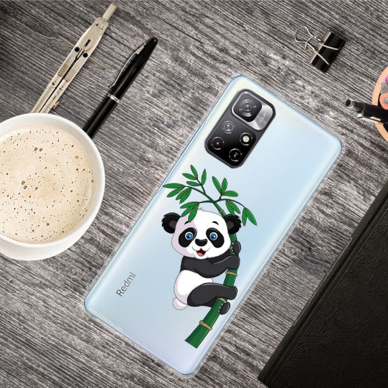 Capa Para Xiaomi Redmi Note 11 Pro Plus 5G Panda Em Bambu