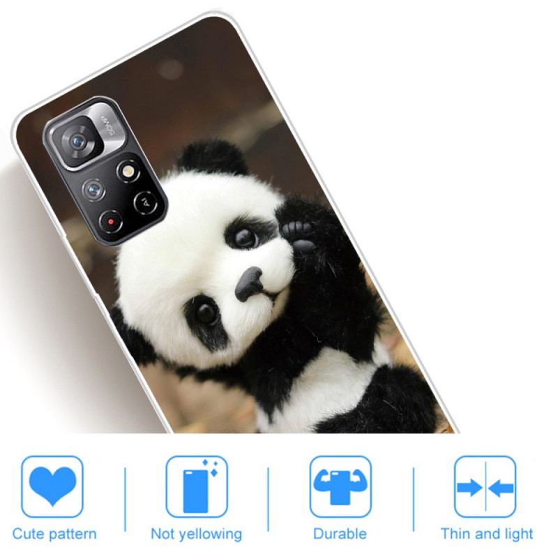 Capa Para Xiaomi Redmi Note 11 Pro Plus 5G Panda Flexível