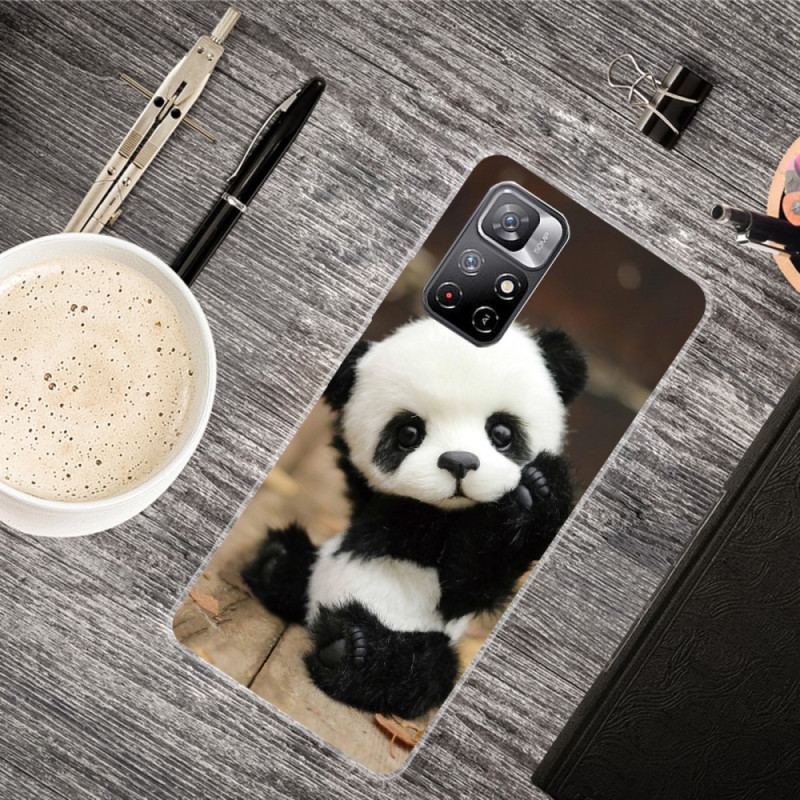 Capa Para Xiaomi Redmi Note 11 Pro Plus 5G Panda Flexível