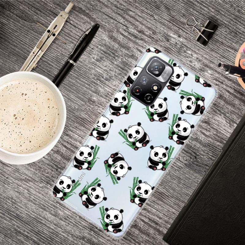 Capa Para Xiaomi Redmi Note 11 Pro Plus 5G Pequenos Pandas