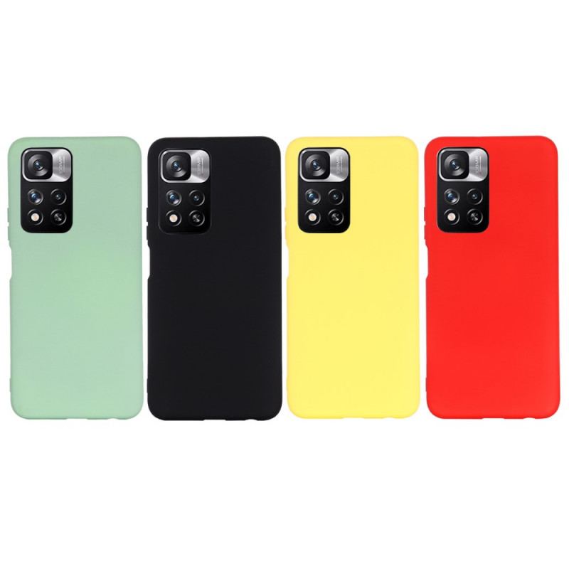 Capa Para Xiaomi Redmi Note 11 Pro Plus 5G Silicone Líquido Com Cordão