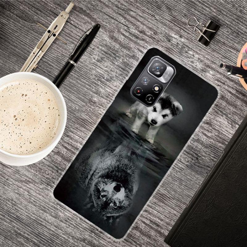 Capa Para Xiaomi Redmi Note 11 Pro Plus 5G Sonho De Cachorrinho