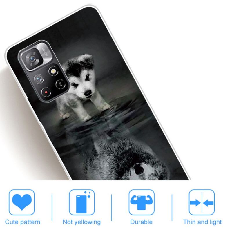 Capa Para Xiaomi Redmi Note 11 Pro Plus 5G Sonho De Cachorrinho