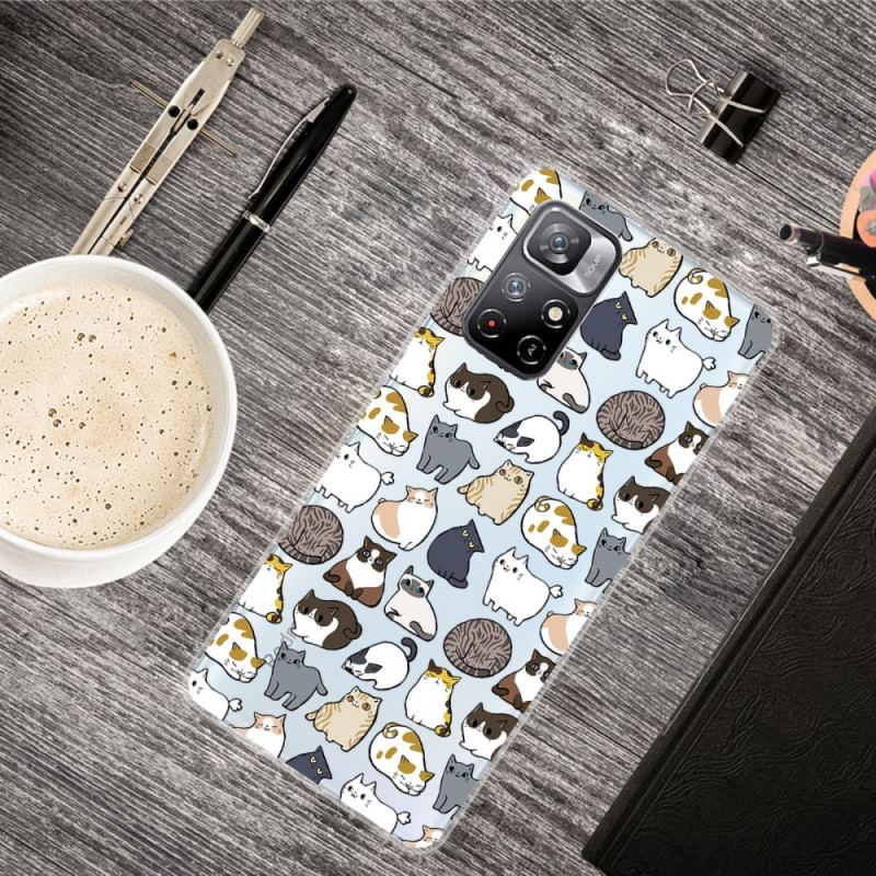 Capa Para Xiaomi Redmi Note 11 Pro Plus 5G Top Cats