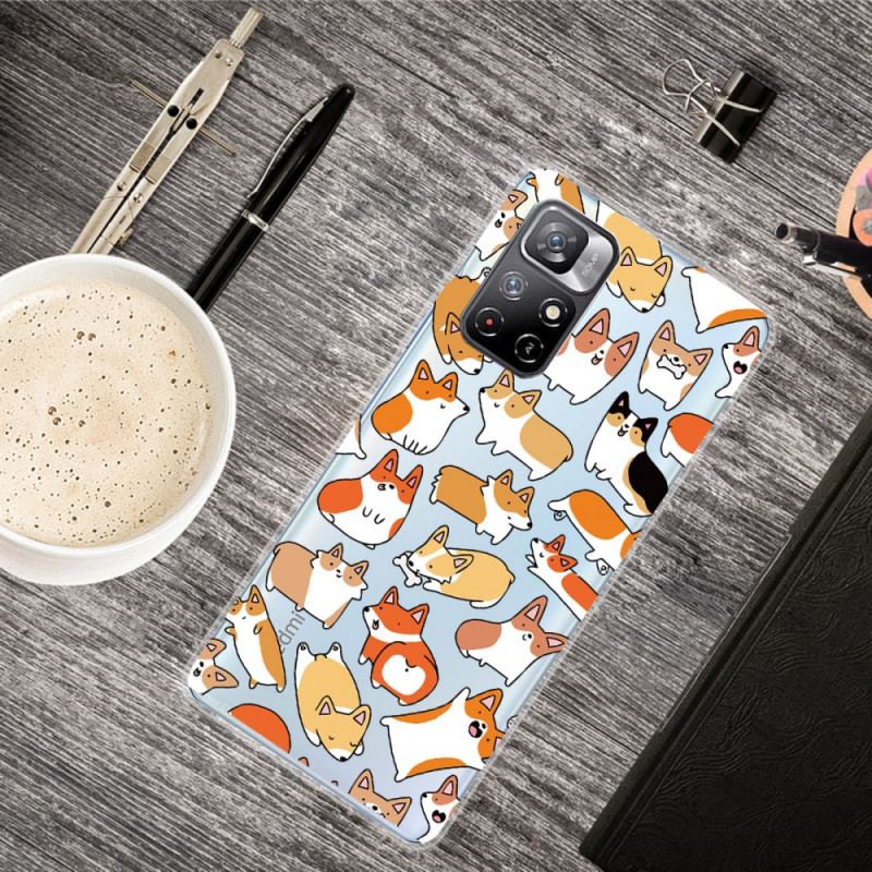 Capa Para Xiaomi Redmi Note 11 Pro Plus 5G Vários Cães