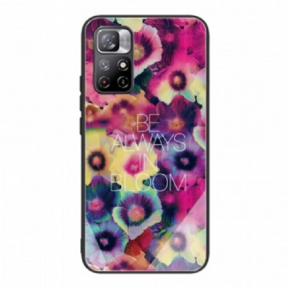 Capa Para Xiaomi Redmi Note 11 Pro Plus 5G Vidro Temperado Be Always In Bloom