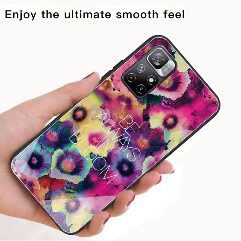 Capa Para Xiaomi Redmi Note 11 Pro Plus 5G Vidro Temperado Be Always In Bloom