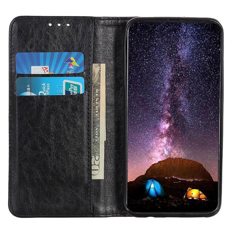 Capa De Celular Para Poco F4 Flip Estilo De Couro