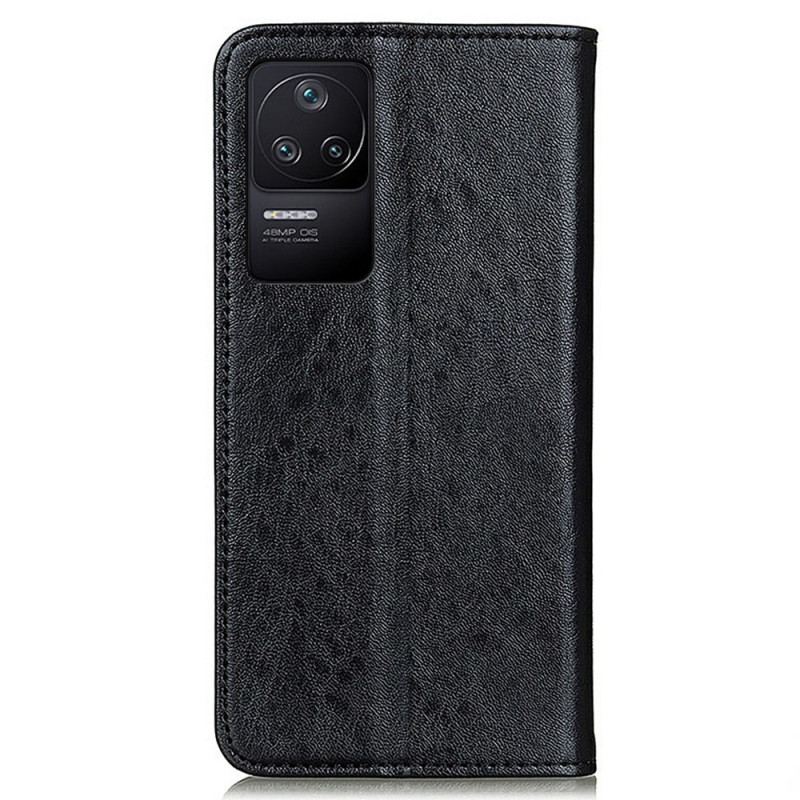 Capa De Celular Para Poco F4 Flip Estilo De Couro