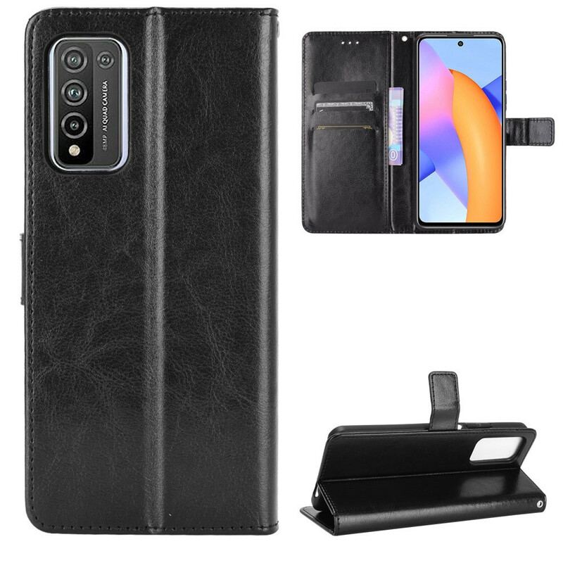 Capa Em Pele Para Honor 10X Lite Couro Falso Chamativo