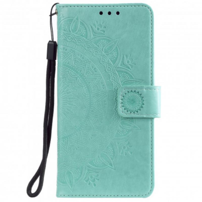 Capa Flip Para Honor 10X Lite Mandala Do Sol