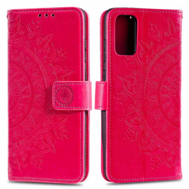 Capa Flip Para Honor 10X Lite Mandala Do Sol