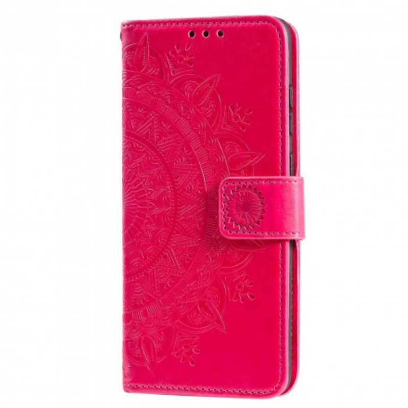 Capa Flip Para Honor 10X Lite Mandala Do Sol